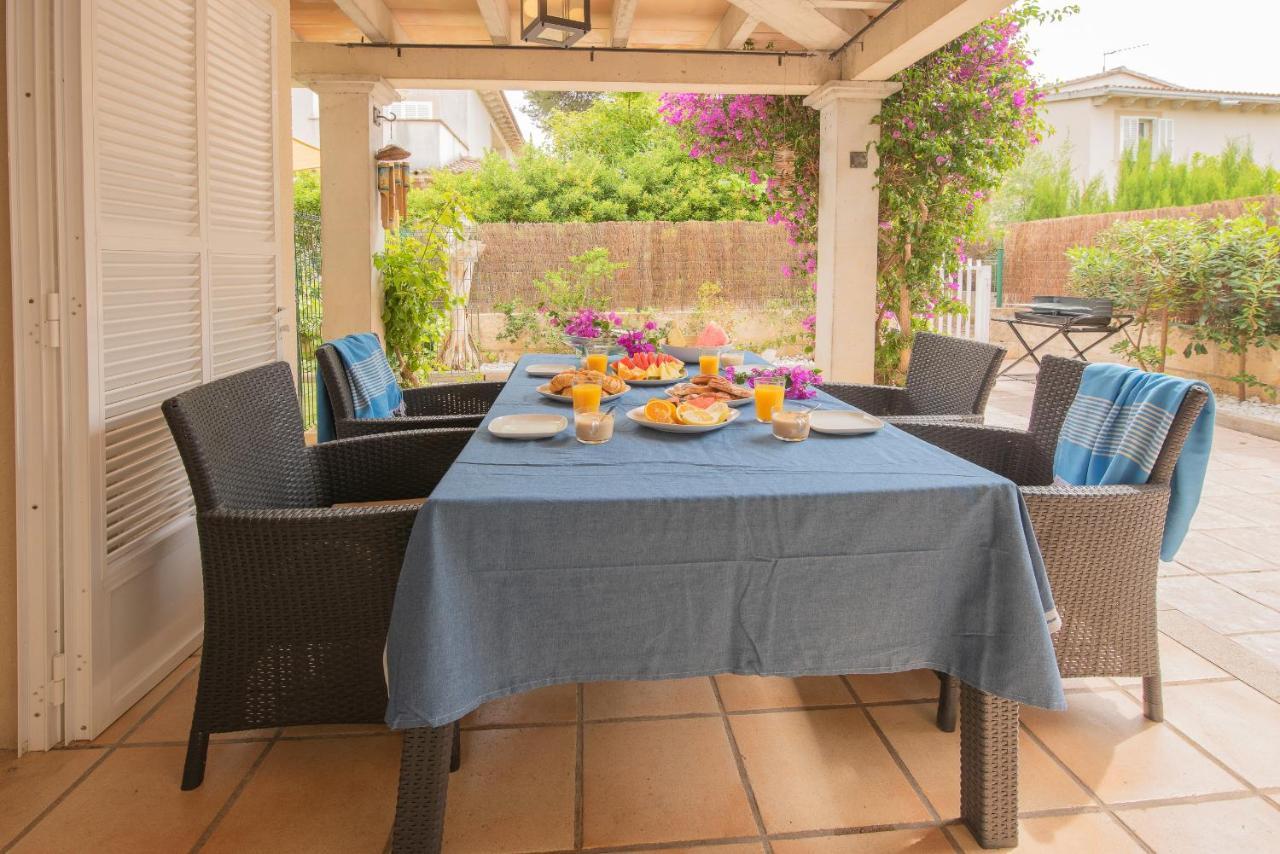 Villa Eden Alcudia, Near The Beach With Pool ภายนอก รูปภาพ